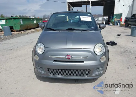2012 Fiat 500 Sport from USA, damaged, VIN 3C3CFFBR5CT100441